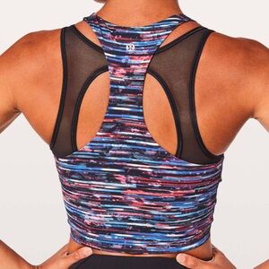 Lululemon Break Free Tank *Nulux
Hinshu Alpine White Multi / Black